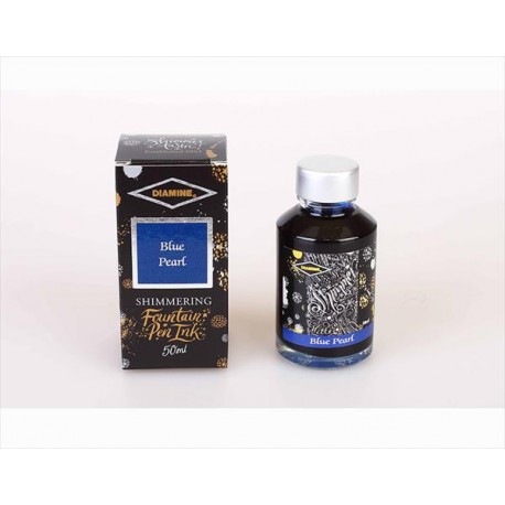 DIAMINE Shimmering Blue Pearl Fountain Pen Ink