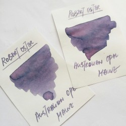 Robert Oster AUSTRALIAN OPAL MAUVE fountain pen ink 50ml