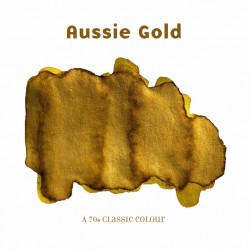 Robert Oster Aussie Gold fountain pen ink 50ml