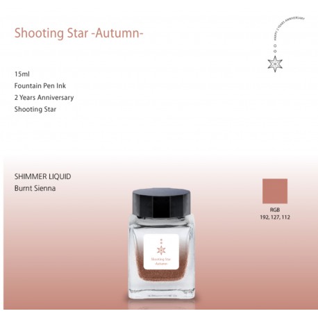 Tono & Lims Shooting Star Autumn Fountain Pen Ink Set
